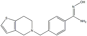 4-(6,7-dihydrothieno[3,2-c]pyridin-5(4H)-ylmethyl)-N'-hydroxybenzenecarboximidamide