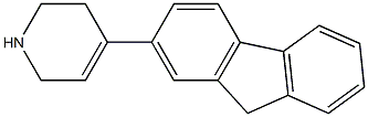 4-(9H-fluoren-2-yl)-1,2,3,6-tetrahydropyridine 化学構造式