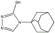 4-(adamantan-1-yl)-4H-1,2,4-triazole-3-thiol Structure