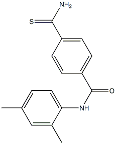 4-(aminocarbonothioyl)-N-(2,4-dimethylphenyl)benzamide