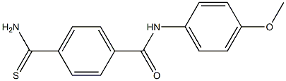 4-(aminocarbonothioyl)-N-(4-methoxyphenyl)benzamide