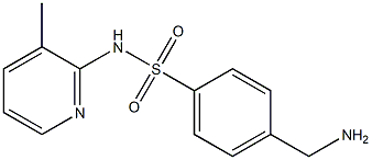 4-(aminomethyl)-N-(3-methylpyridin-2-yl)benzene-1-sulfonamide