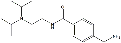 4-(aminomethyl)-N-{2-[bis(propan-2-yl)amino]ethyl}benzamide