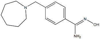 4-(azepan-1-ylmethyl)-N'-hydroxybenzenecarboximidamide