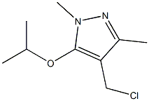 4-(chloromethyl)-1,3-dimethyl-5-(propan-2-yloxy)-1H-pyrazole|