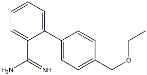 4'-(ethoxymethyl)-1,1'-biphenyl-2-carboximidamide 化学構造式