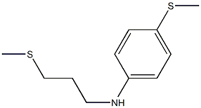 4-(methylsulfanyl)-N-[3-(methylsulfanyl)propyl]aniline Structure