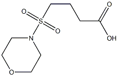 4-(morpholine-4-sulfonyl)butanoic acid Structure