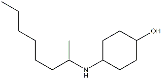 4-(octan-2-ylamino)cyclohexan-1-ol Structure