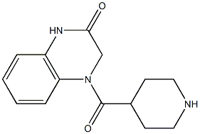 4-(piperidin-4-ylcarbonyl)-1,2,3,4-tetrahydroquinoxalin-2-one