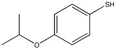 4-(propan-2-yloxy)benzene-1-thiol Structure