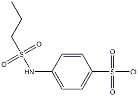 4-(propane-1-sulfonamido)benzene-1-sulfonyl chloride