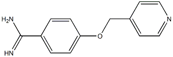 4-(pyridin-4-ylmethoxy)benzenecarboximidamide