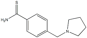 4-(pyrrolidin-1-ylmethyl)benzenecarbothioamide