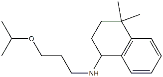 4,4-dimethyl-N-[3-(propan-2-yloxy)propyl]-1,2,3,4-tetrahydronaphthalen-1-amine|