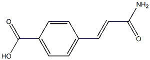 4-[(1E)-2-carbamoyleth-1-en-1-yl]benzoic acid