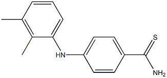 4-[(2,3-dimethylphenyl)amino]benzene-1-carbothioamide|