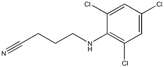  4-[(2,4,6-trichlorophenyl)amino]butanenitrile