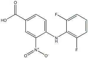 4-[(2,6-difluorophenyl)amino]-3-nitrobenzoic acid