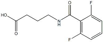  4-[(2,6-difluorophenyl)formamido]butanoic acid