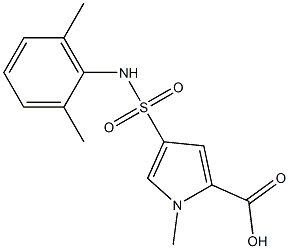  4-[(2,6-dimethylphenyl)sulfamoyl]-1-methyl-1H-pyrrole-2-carboxylic acid