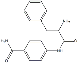 4-[(2-amino-3-phenylpropanoyl)amino]benzamide
