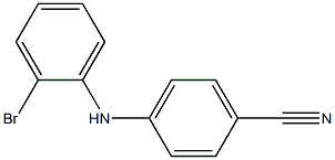 4-[(2-bromophenyl)amino]benzonitrile|