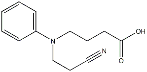 4-[(2-cyanoethyl)(phenyl)amino]butanoic acid