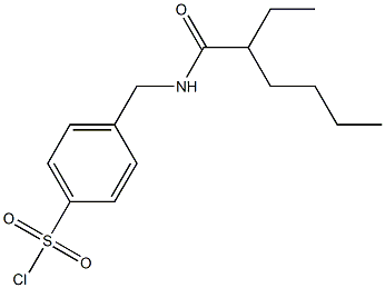 4-[(2-ethylhexanamido)methyl]benzene-1-sulfonyl chloride