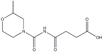  4-[(2-methylmorpholin-4-yl)carbonylamino]-4-oxobutanoic acid