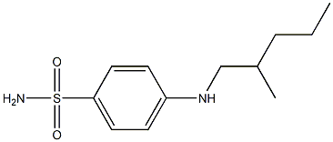 4-[(2-methylpentyl)amino]benzene-1-sulfonamide