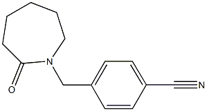 4-[(2-oxoazepan-1-yl)methyl]benzonitrile