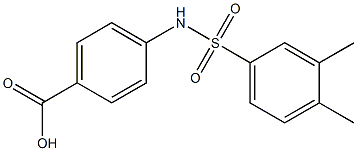 554407-31-7 4-[(3,4-dimethylbenzene)sulfonamido]benzoic acid