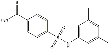 4-[(3,5-dimethylphenyl)sulfamoyl]benzene-1-carbothioamide Structure