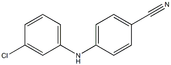 4-[(3-chlorophenyl)amino]benzonitrile