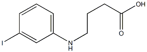  4-[(3-iodophenyl)amino]butanoic acid