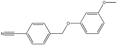 4-[(3-methoxyphenoxy)methyl]benzonitrile