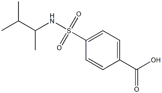 4-[(3-methylbutan-2-yl)sulfamoyl]benzoic acid