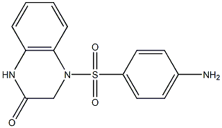  4-[(4-aminobenzene)sulfonyl]-1,2,3,4-tetrahydroquinoxalin-2-one