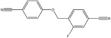4-[(4-cyanophenoxy)methyl]-3-fluorobenzonitrile