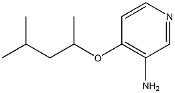 4-[(4-methylpentan-2-yl)oxy]pyridin-3-amine Structure