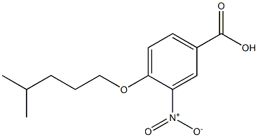 4-[(4-methylpentyl)oxy]-3-nitrobenzoic acid