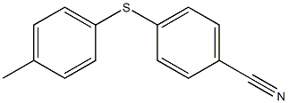 4-[(4-methylphenyl)sulfanyl]benzonitrile