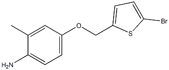 4-[(5-bromothien-2-yl)methoxy]-2-methylaniline|