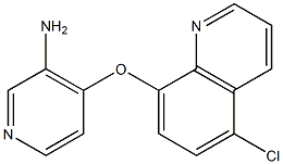 4-[(5-chloroquinolin-8-yl)oxy]pyridin-3-amine