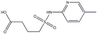 4-[(5-methylpyridin-2-yl)sulfamoyl]butanoic acid