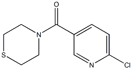 4-[(6-chloropyridin-3-yl)carbonyl]thiomorpholine