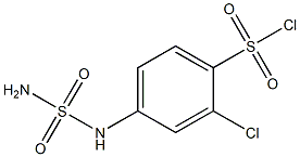  4-[(aminosulfonyl)amino]-2-chlorobenzenesulfonyl chloride