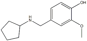 4-[(cyclopentylamino)methyl]-2-methoxyphenol