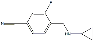 4-[(cyclopropylamino)methyl]-3-fluorobenzonitrile